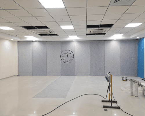 Acoustic Sliding Folding Partition