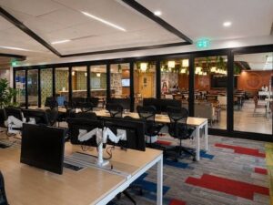 Acoustic Glass Sliding Folding Partition