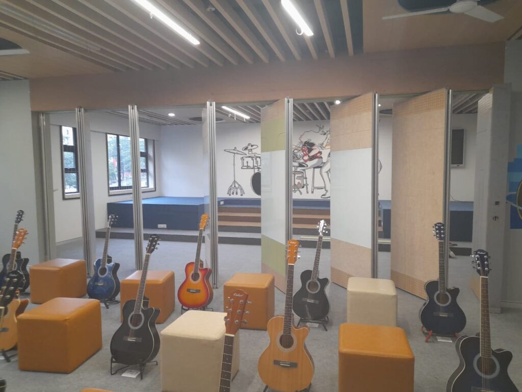 Acoustic Sliding Folding Partition