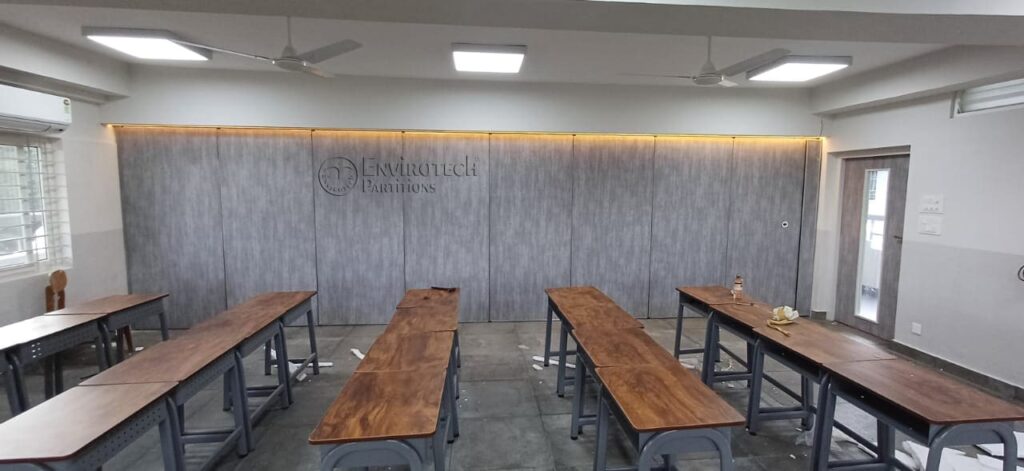 Acoustic Sliding Folding Partition