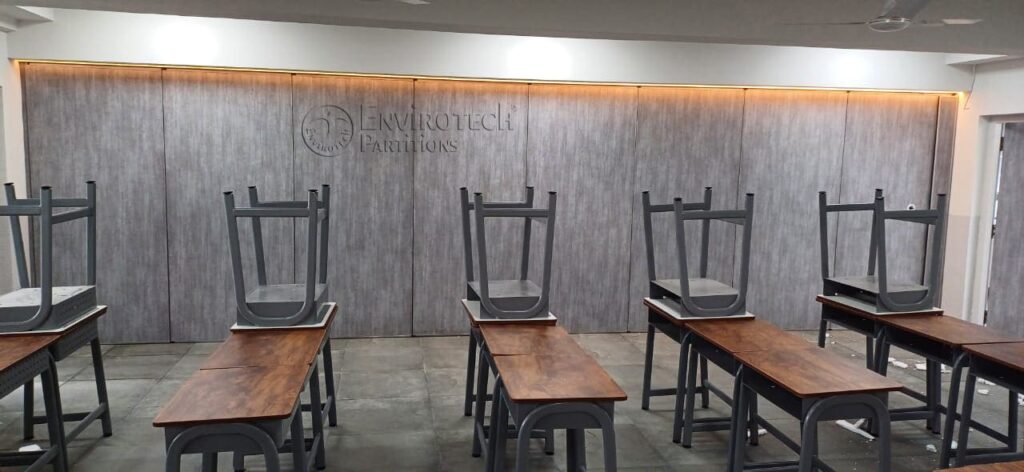 Acoustic Sliding Folding Partition