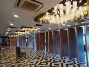Acoustic Glass Sliding Folding Partition