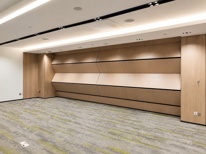 Acoustic Vertical Fold Partition