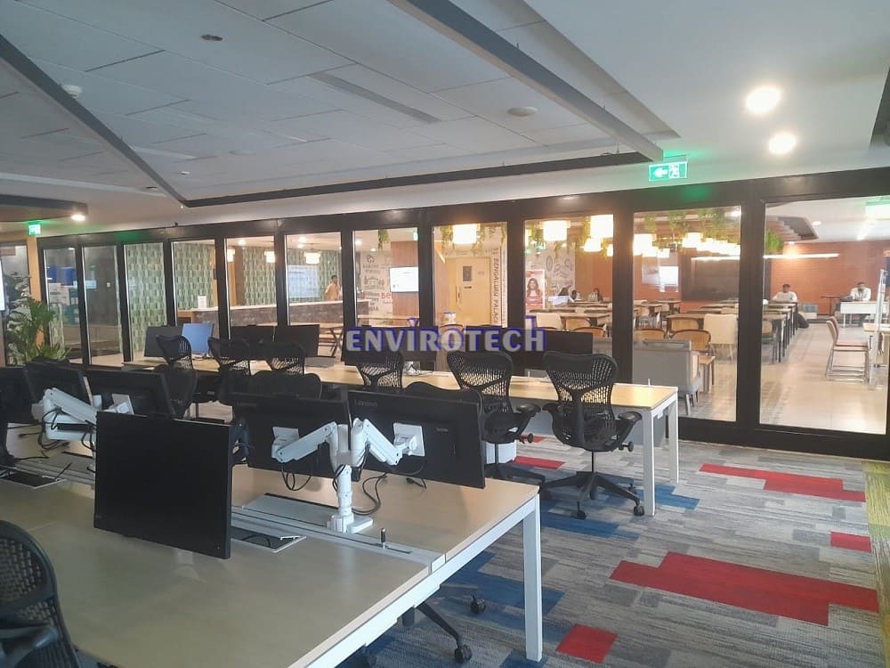 Acoustic Glass Partition