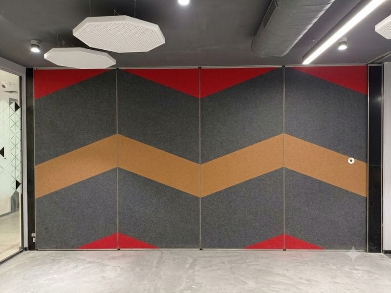 Acoustic Sliding Folding Partitions