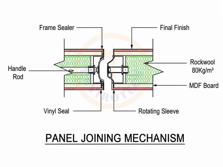 Envirotech Design Acoustic Sliding Folding Partition