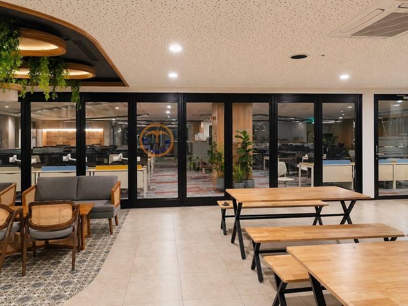 Acoustic Glass Sliding Folding Partition