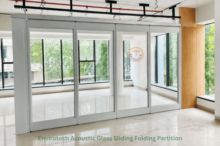 Acoustic Glass Sliding Folding Partition