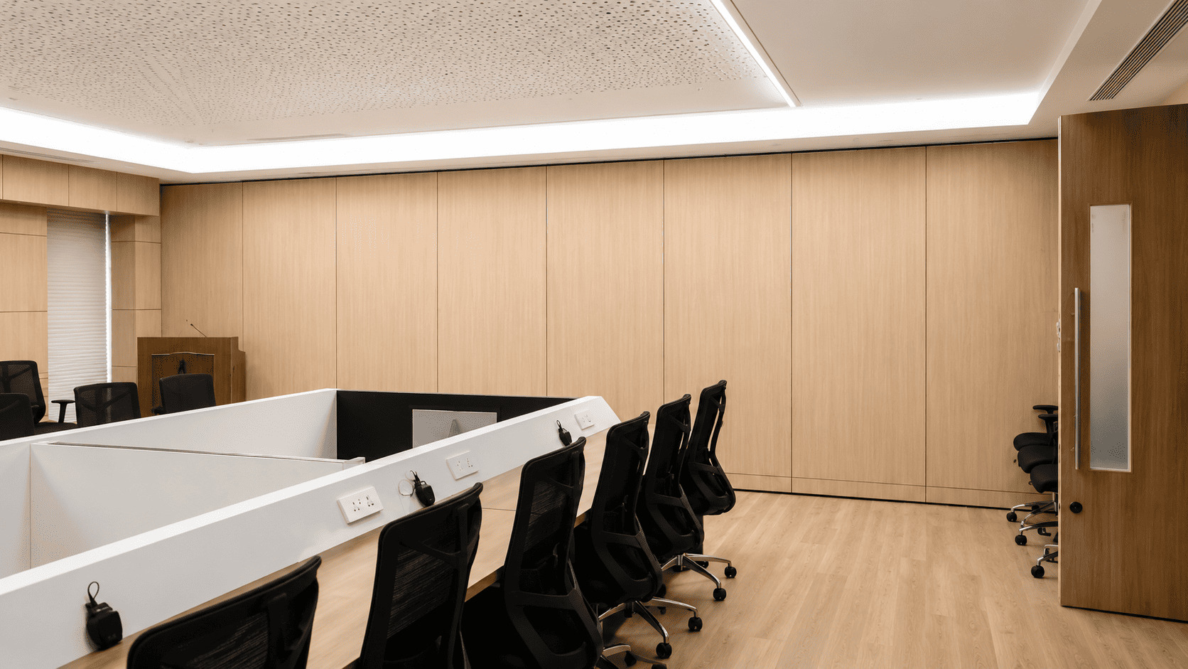 Acoustic Sliding Folding Partitions