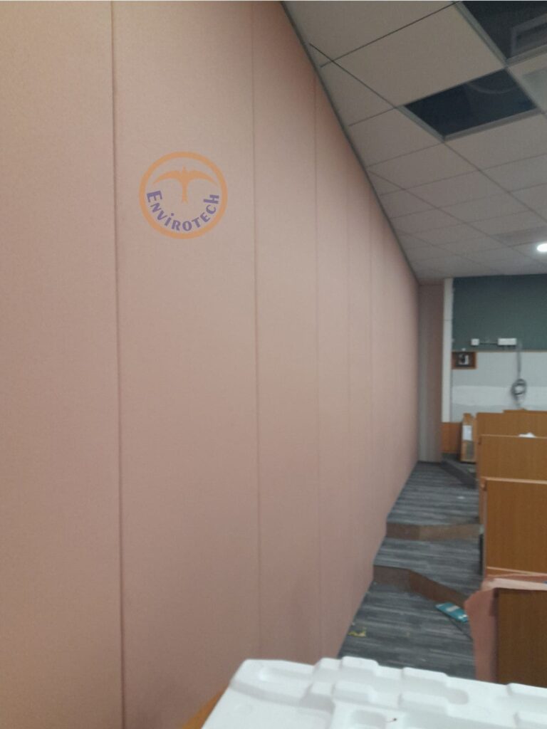 Acoustic Sliding Folding Partition