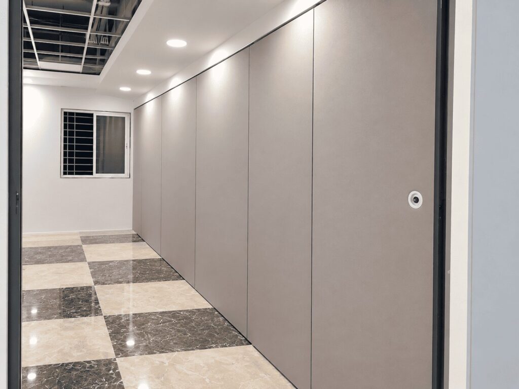 Acoustic Sliding Folding Partition