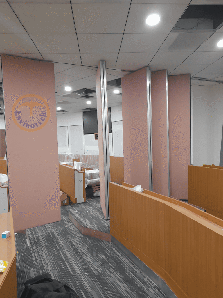 Acoustic Sliding Folding Partition
