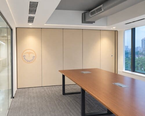 Acoustic Sliding Folding Partitions