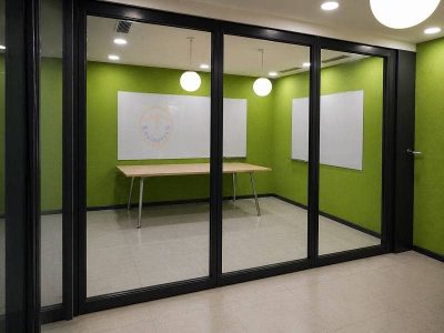 Acoustic Glass Partition