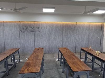 Acoustic Sliding Folding Partition