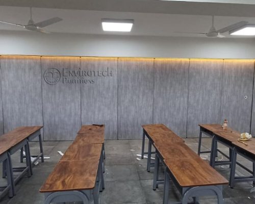 Acoustic Sliding Folding Partition