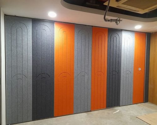 Acoustic Sliding Folding Partition