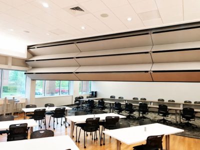 Acoustic Vertical Fold Partition